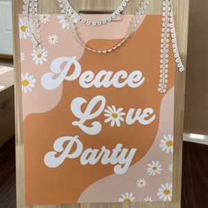 Two Groovy party decor